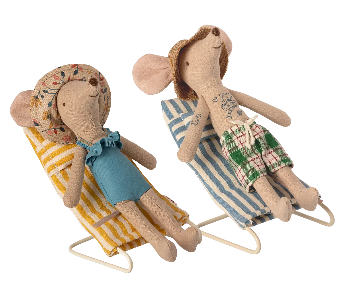 Maileg Beach Chair Set for Mice
