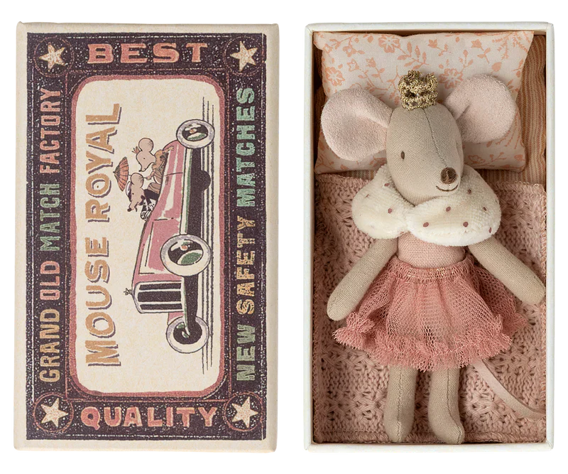 Princess Mouse, Little Sister in Matchbox - Rose