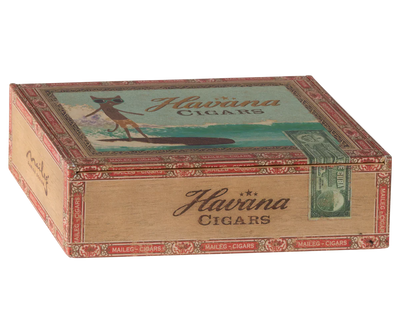 Maileg Mum & Dad in Cigar Box