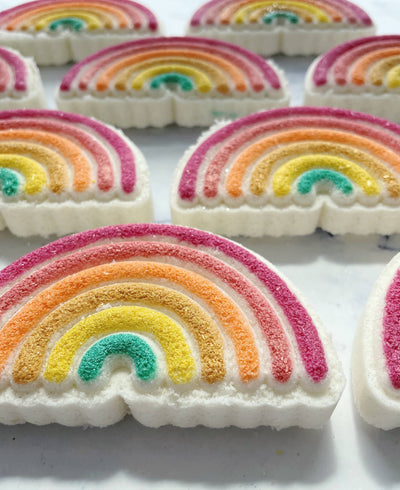 Rainbow Bath Bomb - Boho Rainbow