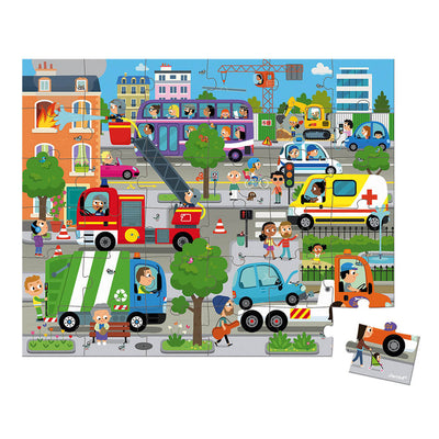 Janod Puzzle City - 36 PCS
