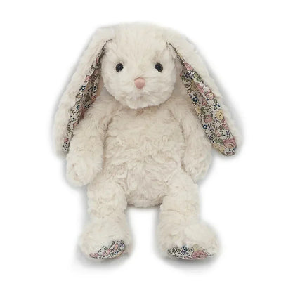 Mon Ami Faith Cream Floral Bunny Plush Toy