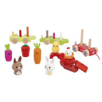 Farm Pull-along Train