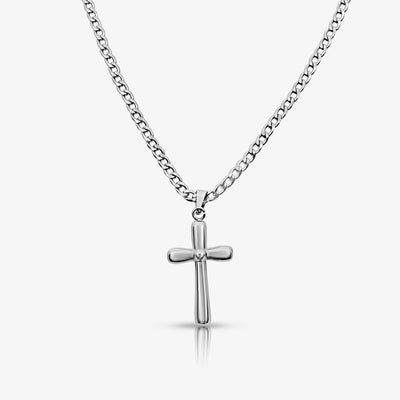 Pure and Simple Cross Necklace