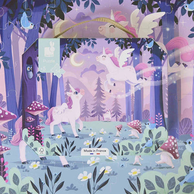 Janod Puzzle Unicorns - 54 pcs