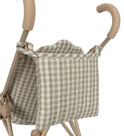 Konges Sløjd Doll Stroller in Tea Check