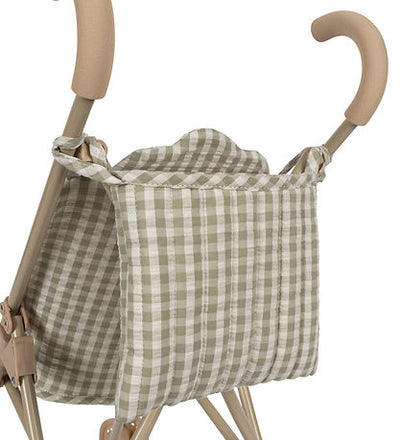 Konges Sløjd Doll Stroller in Tea Check