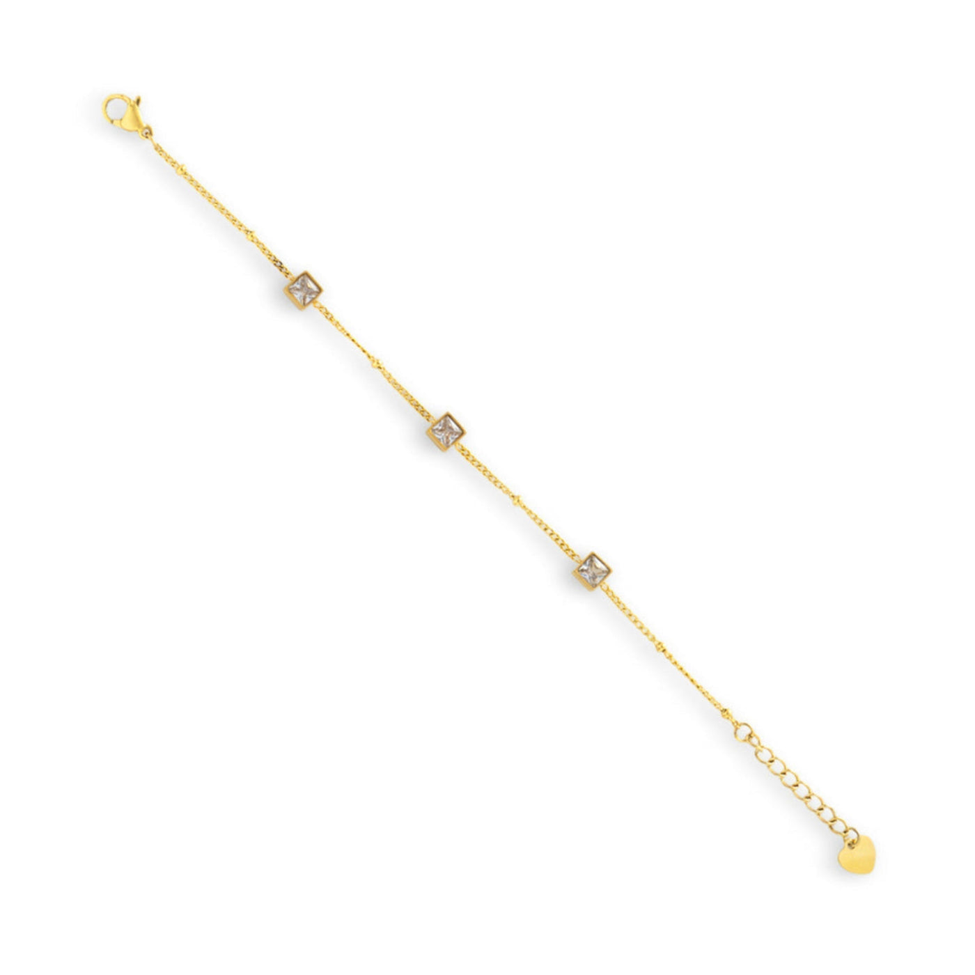 Princess Crystal Station Bracelet