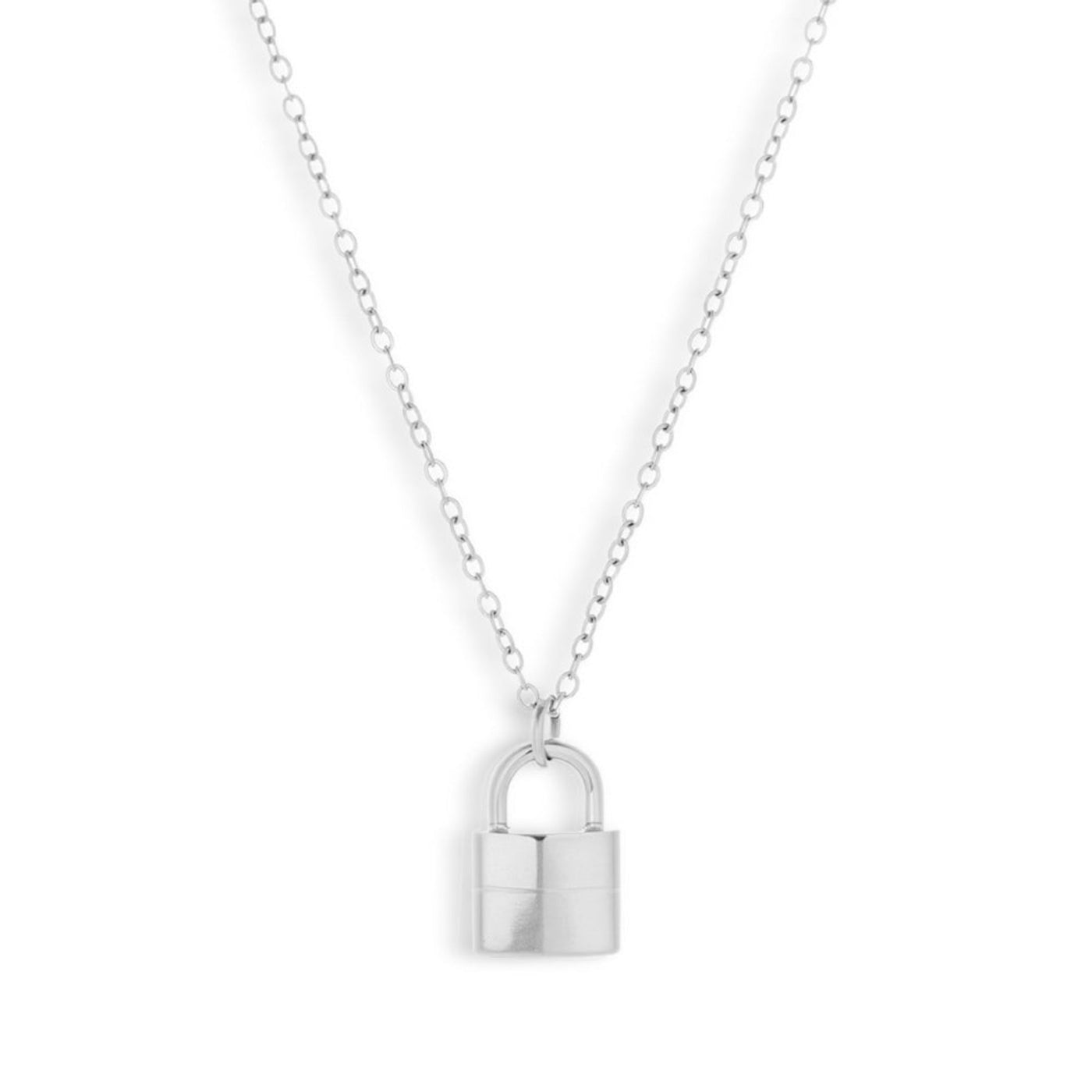 Lock Pendant Necklace