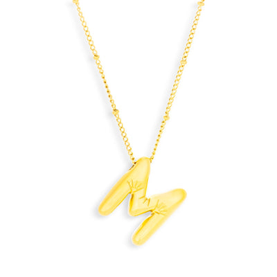 Starburst Initial Necklace