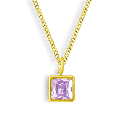 Faye Birthstone Necklace