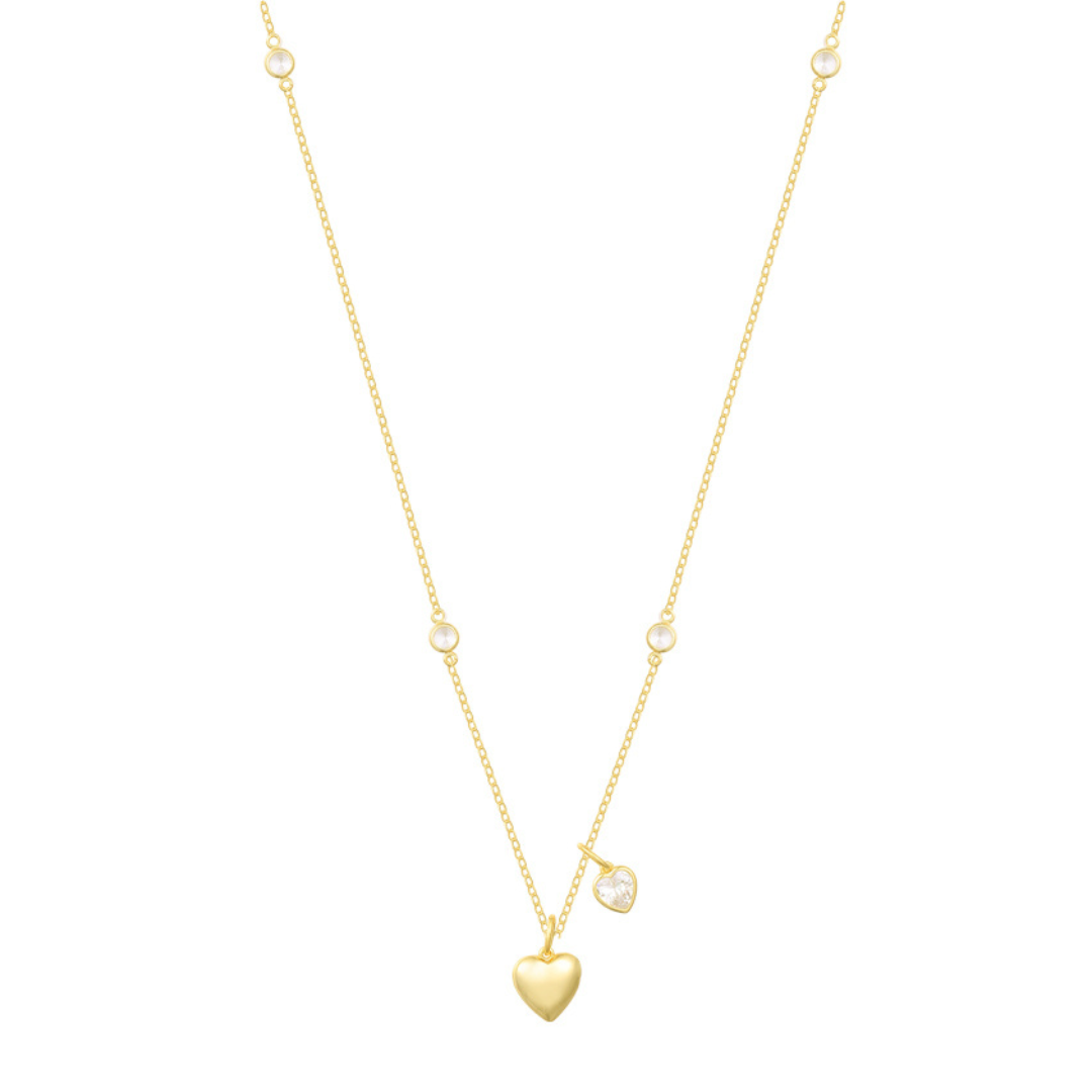 Twin Hearts Necklace