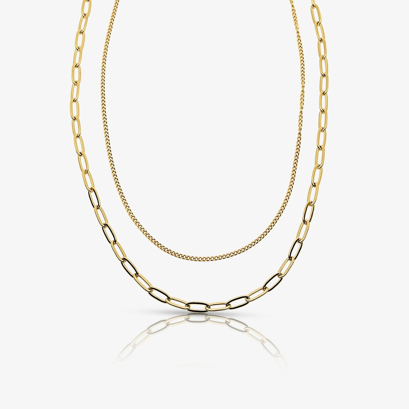 Perfect Pair Double Layered Necklace