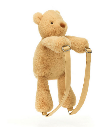 Jellycat Smudge Bear Backpack