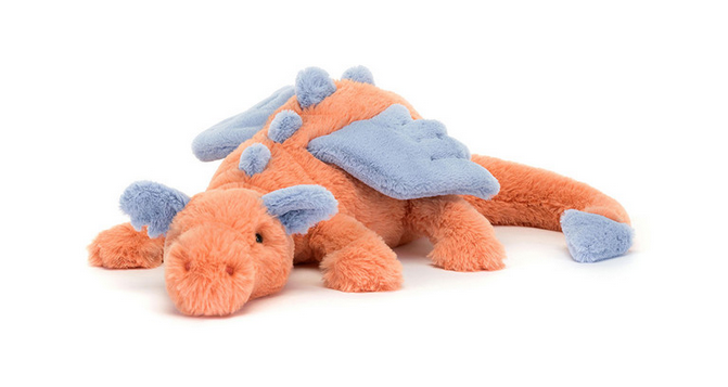 Jellycat Persimmon Dragon Large