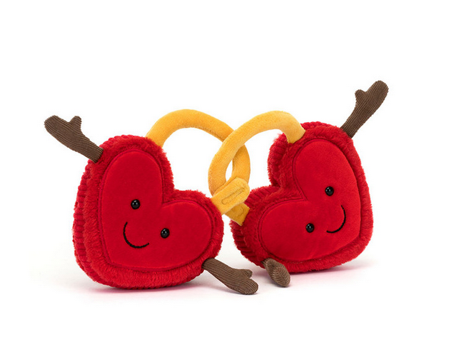 Jellycat Amuseables Val & Tina Love Locks