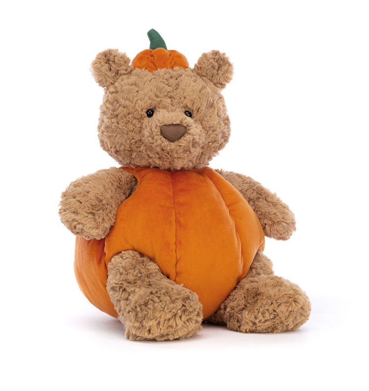 Jellycat Bartholomew Bear Pumpkin