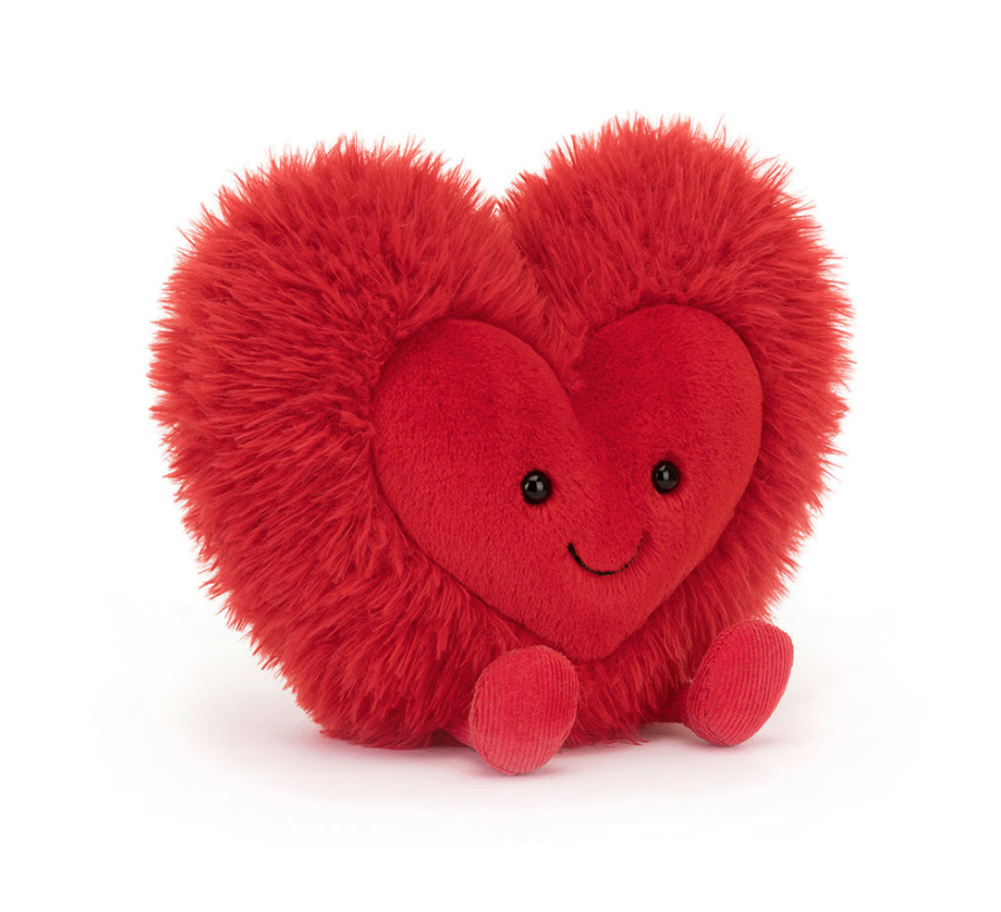 Jellycat Amuseables Beatie Heart Little