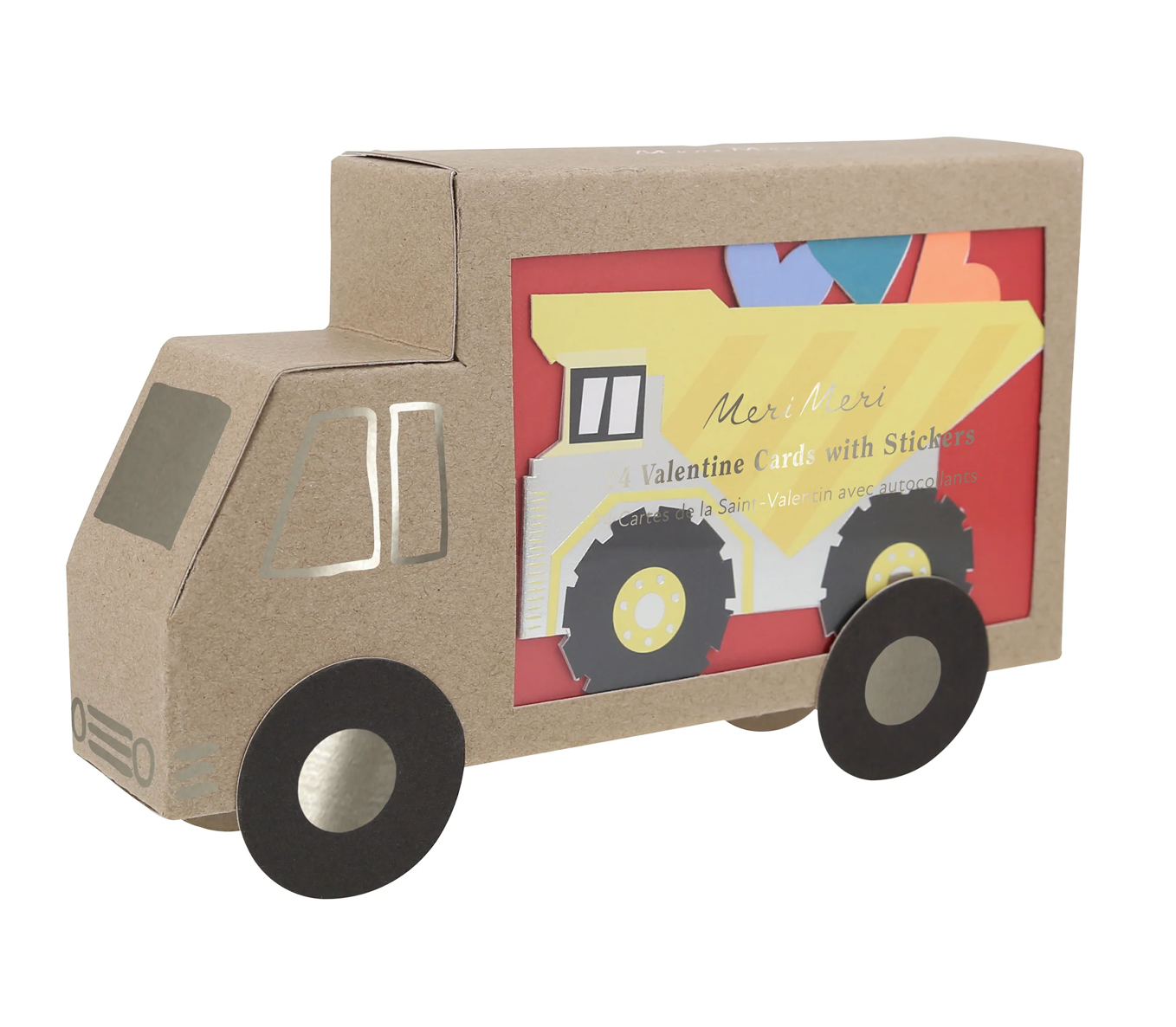 Meri Meri Truck Kids Valentine's Card  Set