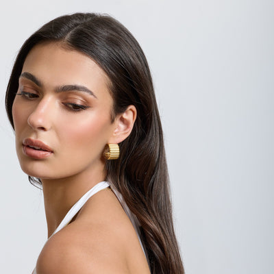 Wear-All-Day: 3 Piece Waterproof Earring Bundle