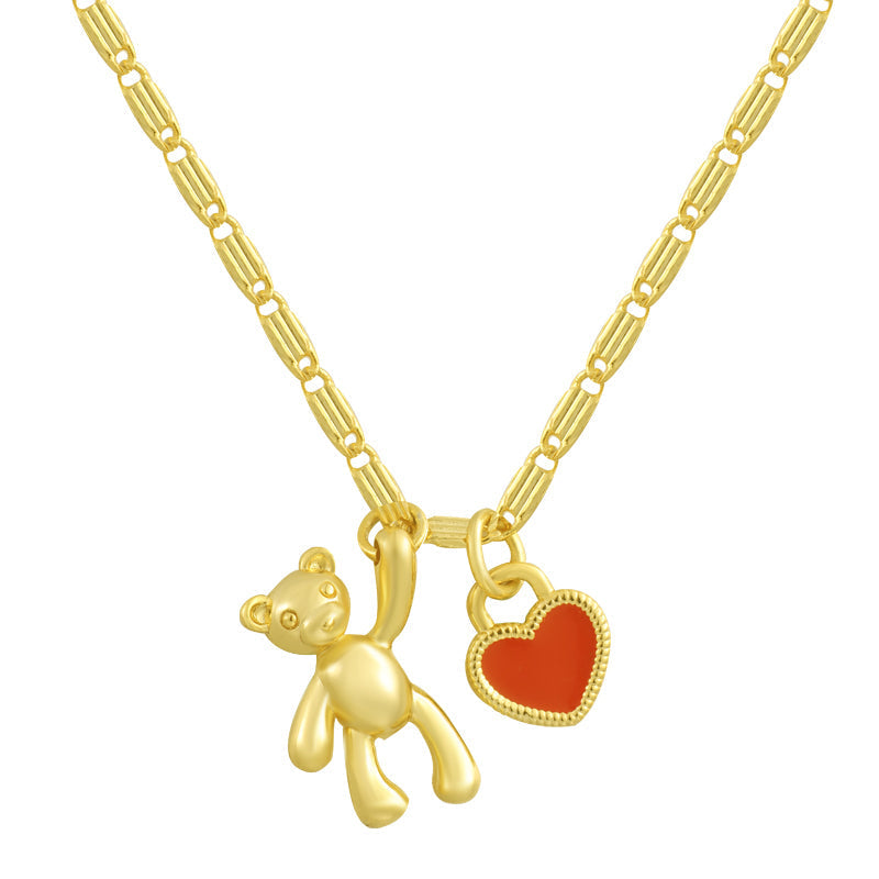 Heart & Hug Necklace