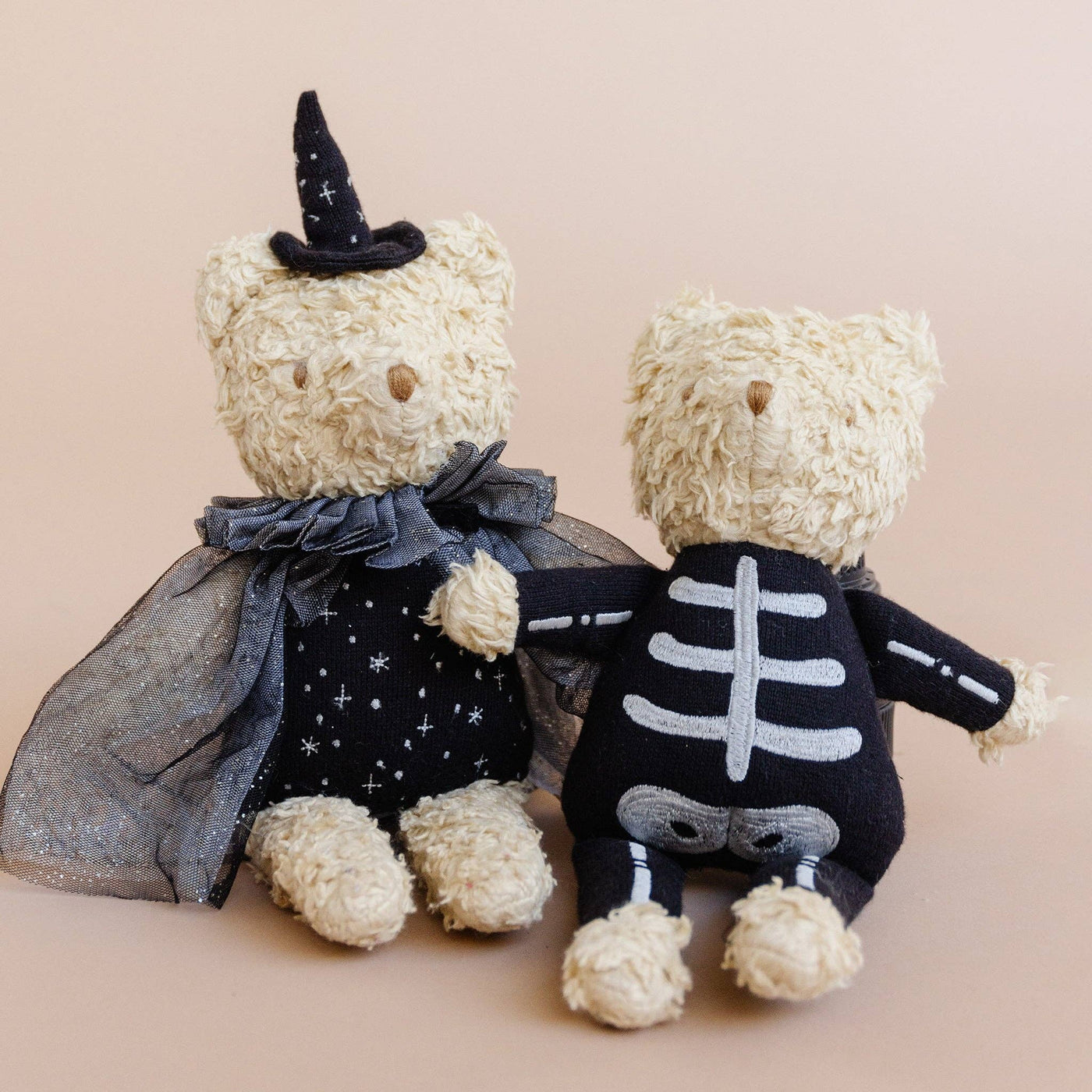 Plush Skeleton Bear Toy Halloween Stuffed Animal Doll Baby
