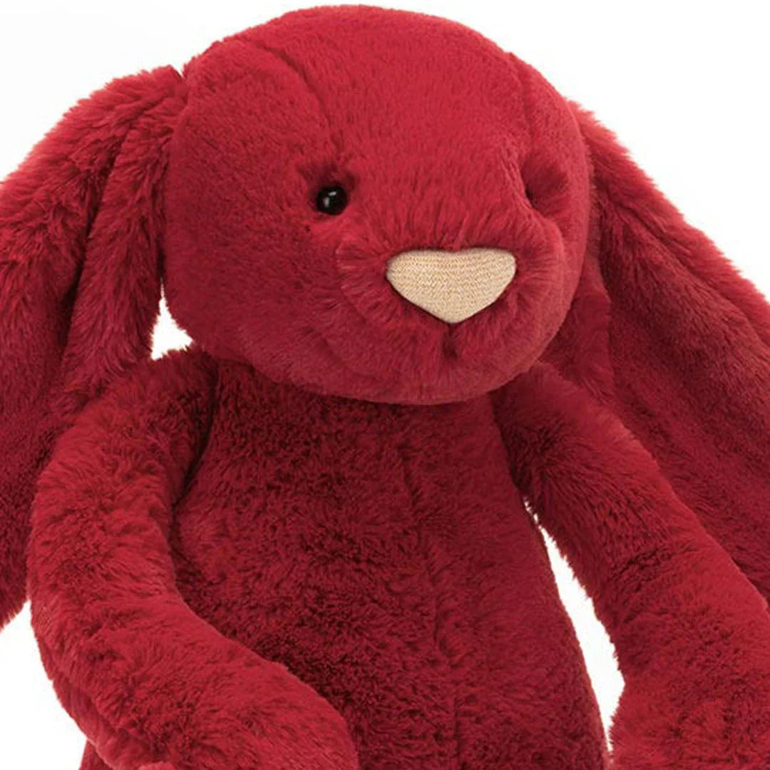Jellycat Bashful Luxe Bunny Scarlett Original Medium