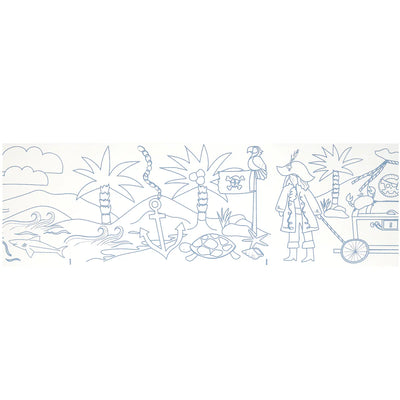 Meri Meri Pirate Colouring Roll