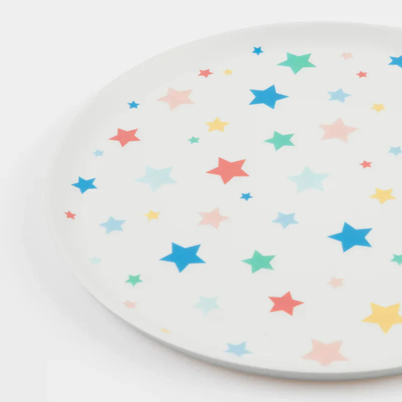 Meri Meri Star Pattern Reusable Large Plates