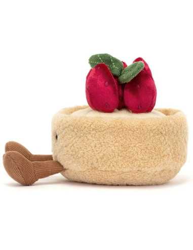Jellycat Amuseables Fleurette Tarte Aux Fraises