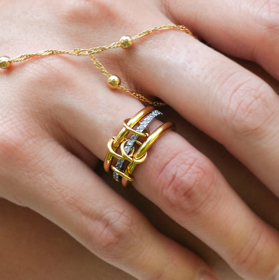 Viral Stacked Rings