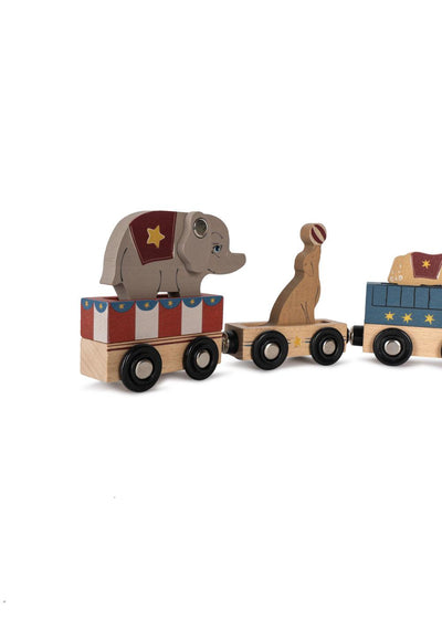 Konges Slojd Wooden Animal Train